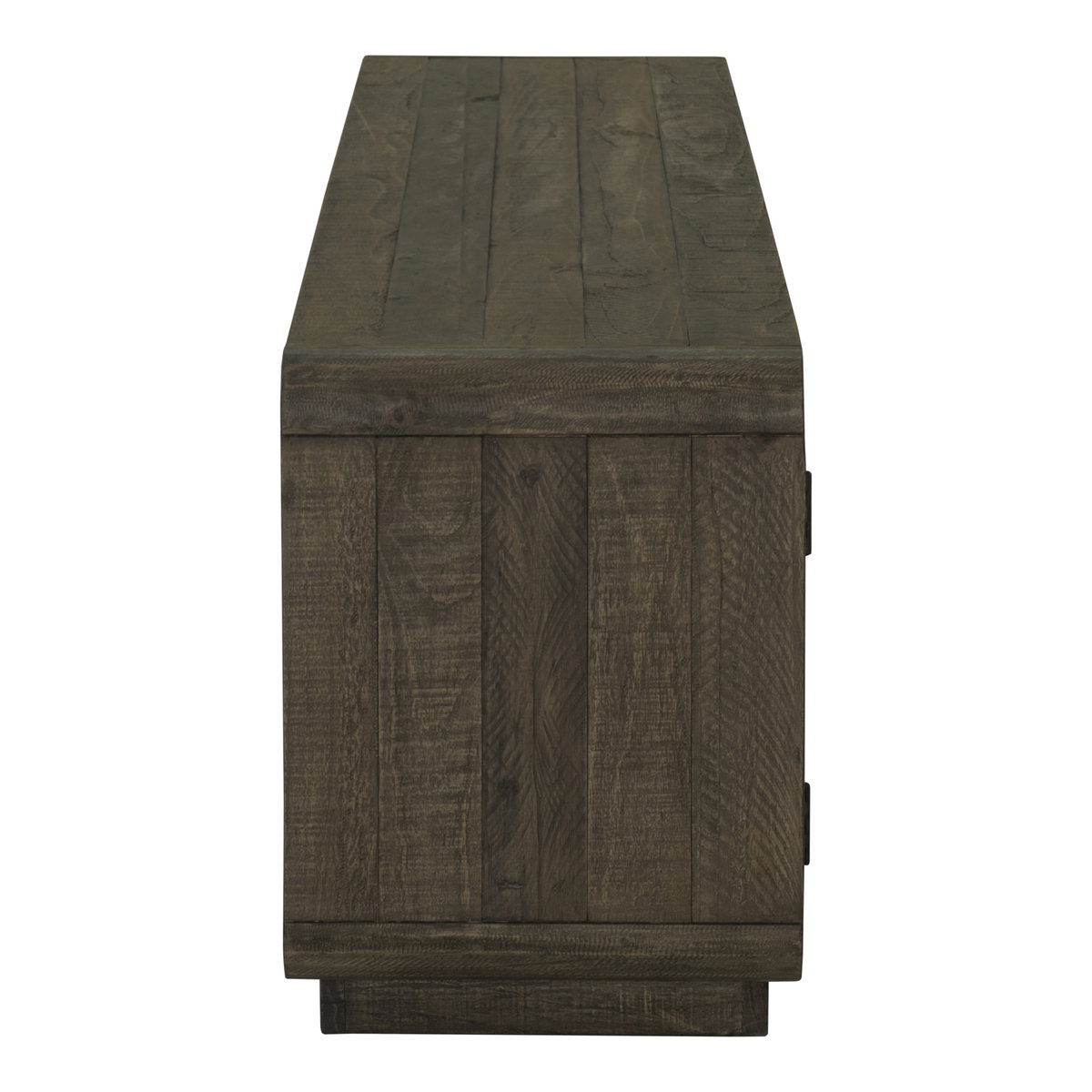 Monterey Media Cabinet Aged Brown, Media Console by Moe's Home, 78.7" width x 21.5" height x 15.75" depth View 4
