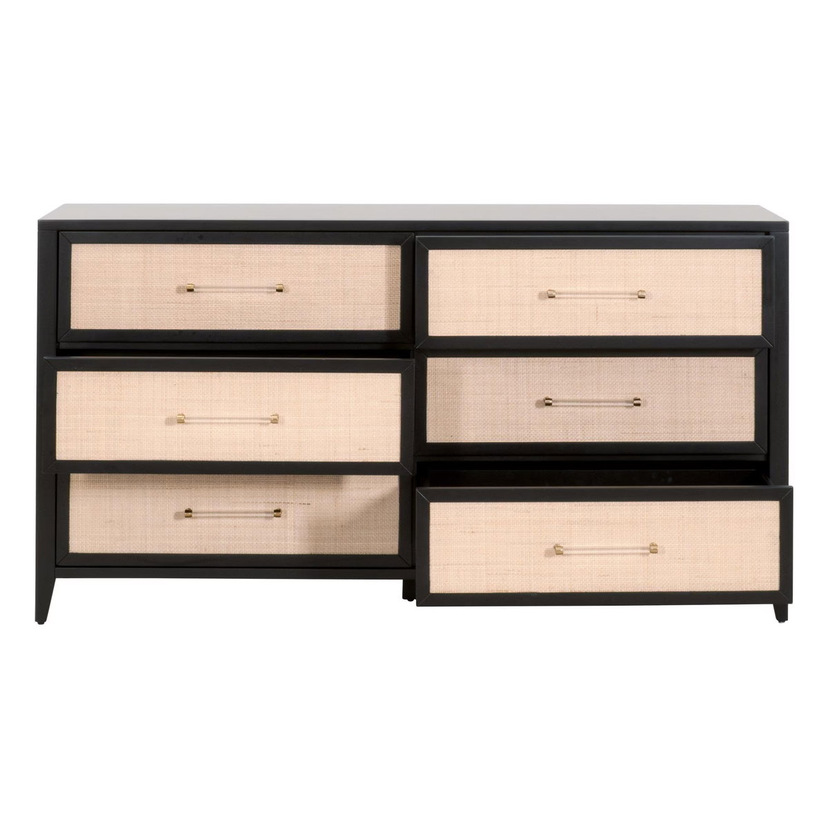 Holland 6-Drawer Double Dresser, by Essentials for Living, 67.5" width x 36.75" height x 20" depth View 2