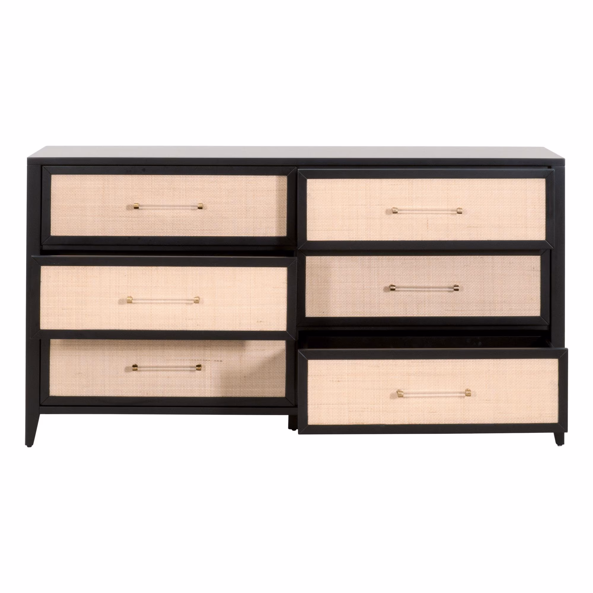 Holland 6-Drawer Double Dresser, by Essentials for Living, 67.5" width x 36.75" height x 20" depth thumbnail 2