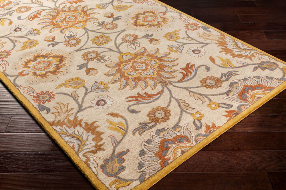 Caesar Handmade Rug, by Surya, 1'6" length x 1'6" width