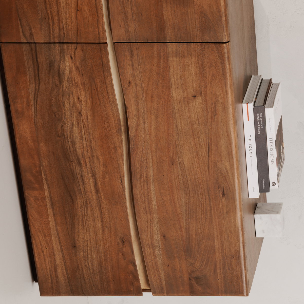 Watson 4 Drawer Dresser Brown, by Moe's Home, 70" width x 28" height x 21" depth View 12