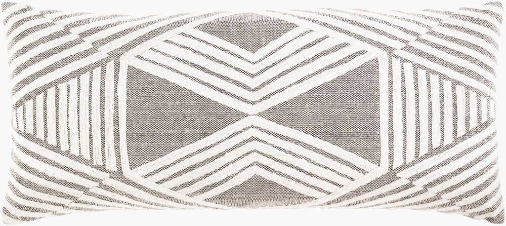 Izie Lumbar Pillow, Decorative Pillow by Surya, 14" length x 32" width