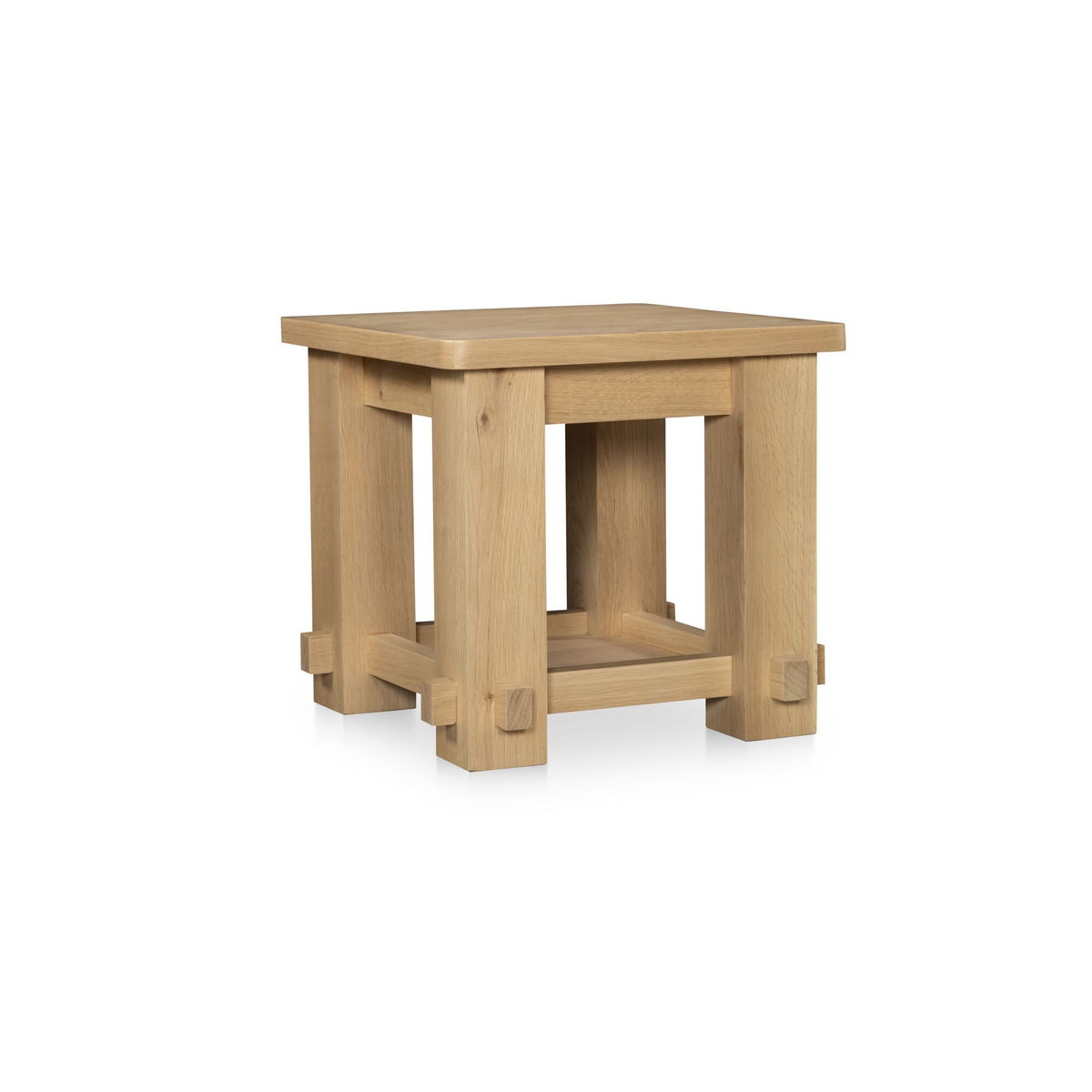 Morey Side Table Natural, Side & End Table by Moe's Home, 22" width x 20" height x 21" depth View 2
