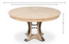 Tower Jupe Dining Table Med Bleached Oak, by Sarreid, 4'7" length x 4'7" width x 2'6" height thumbnail 13