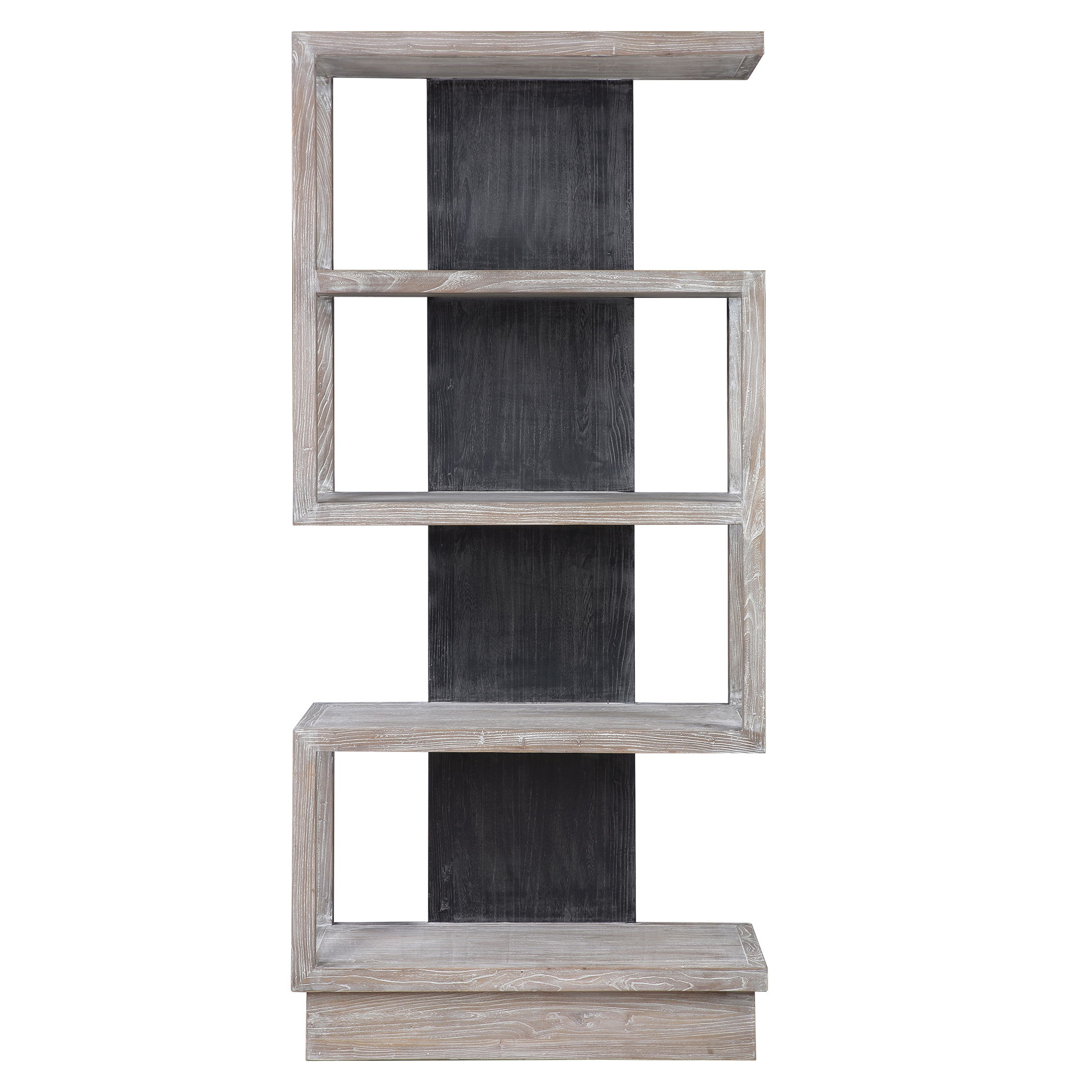 Nicasia Modern Etagere, Furniture by Uttermost, 36" width x 79.9" height x 17.3" depth View 1