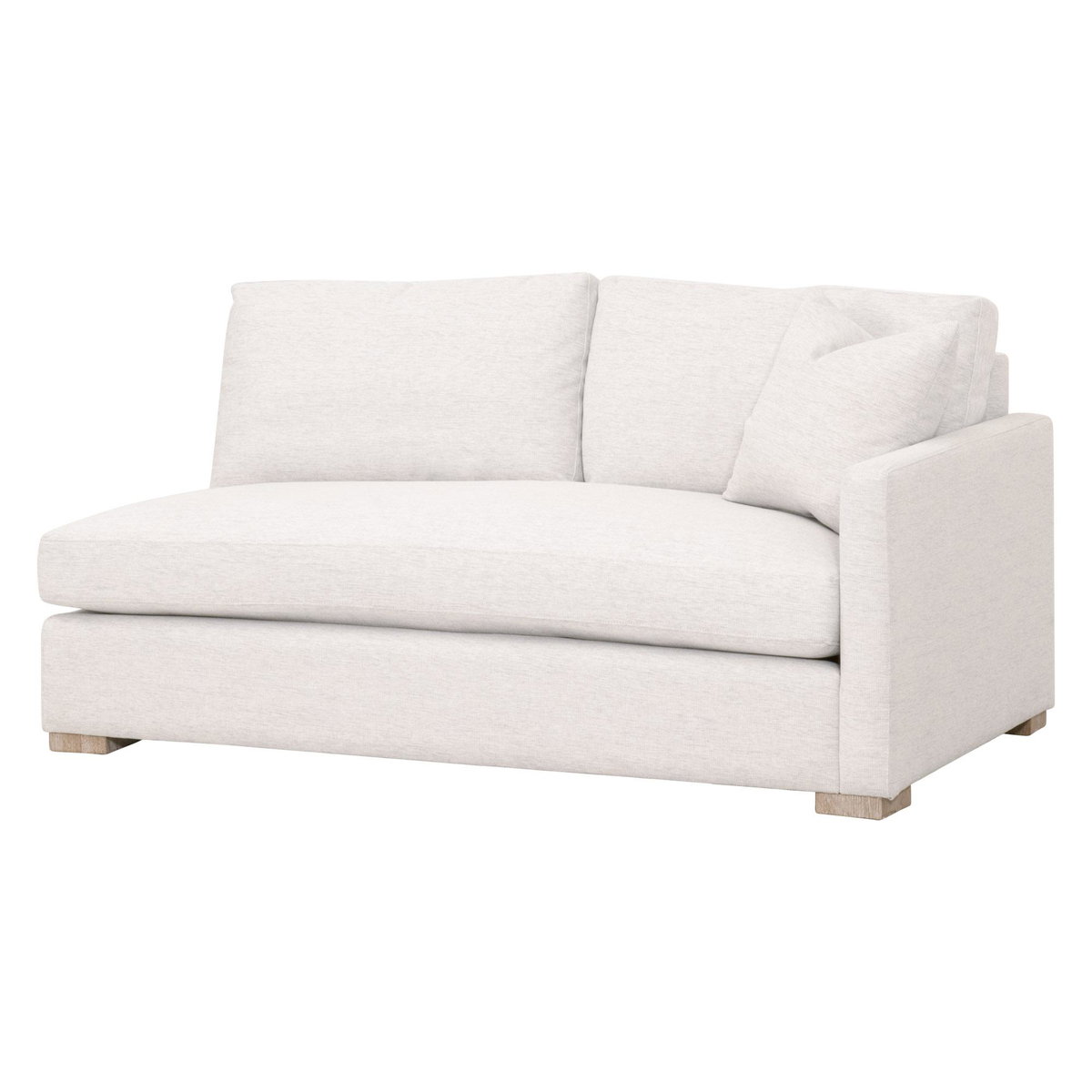 Clara Modular 2-Seat Right Slim Arm Sofa, Seating by Essentials for Living, 66.25" width x 34" height x 36" depth View 3