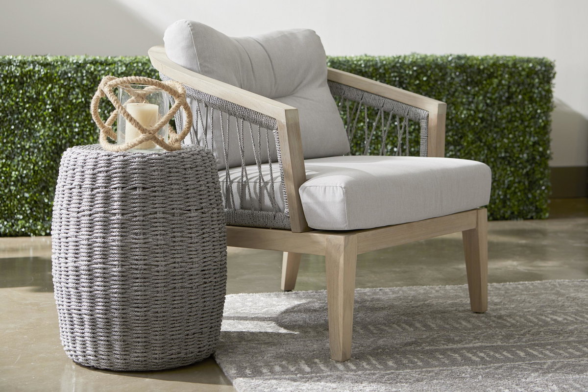 Loom Accent Table, Side & End Table by Essentials for Living, 16.5" width x 20" height x 16.5" depth View 3