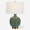 Nataly Aged Green Table Lamp thumbnail 0