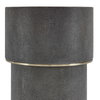 Wessex Charcoal Drink Table, Side & End Table by Uttermost, 8.5" width x 22.5" height x 8.5" depth thumbnail 5
