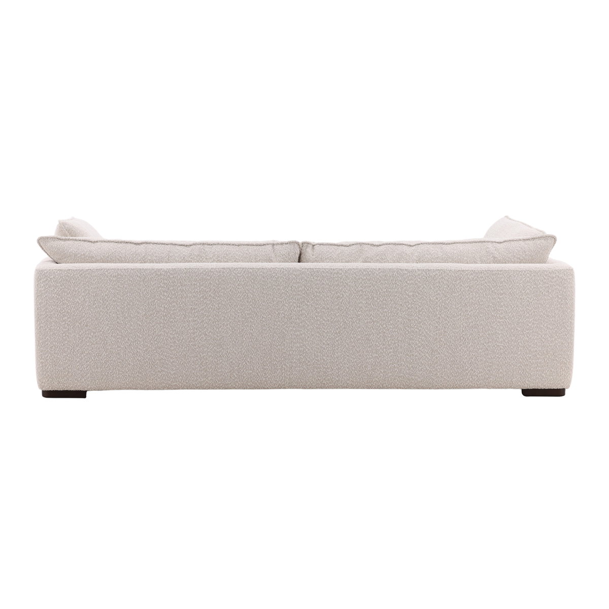 Ramona Sofa Cream, Sofas & Sectional by Dovetail, 103.5" width x 31" height x 43" depth View 4