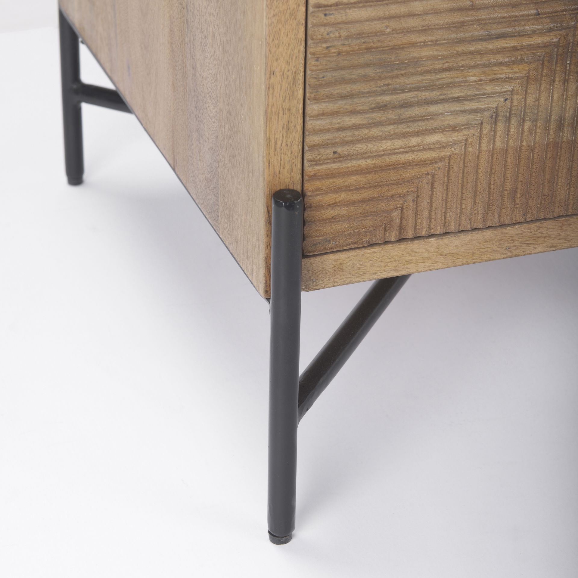 Cairo 22.0L x 22.0W x 26.0H Wood 2 Drawer Accent table large image 