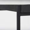 Trey Black Metal with Glass Accent Table thumbnail 10