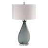Atlantica Ocean Blue Lamp, by Uttermost, 16" width x 29.25" height x 16" depth thumbnail 4