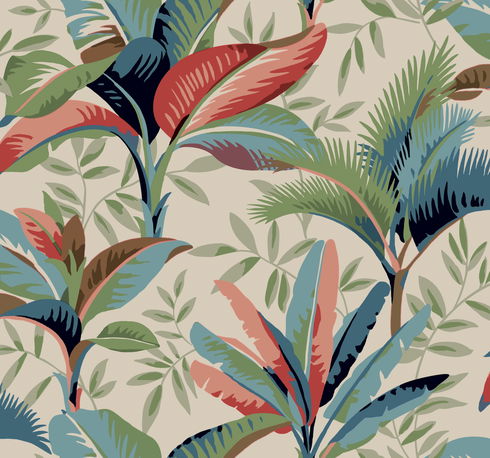 Summerhouse Savanna Wallpaper