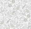 Pomegranate White & Black Wallpaper, by York Wall, 27' length x 2'3" width x 0.02" depth thumbnail