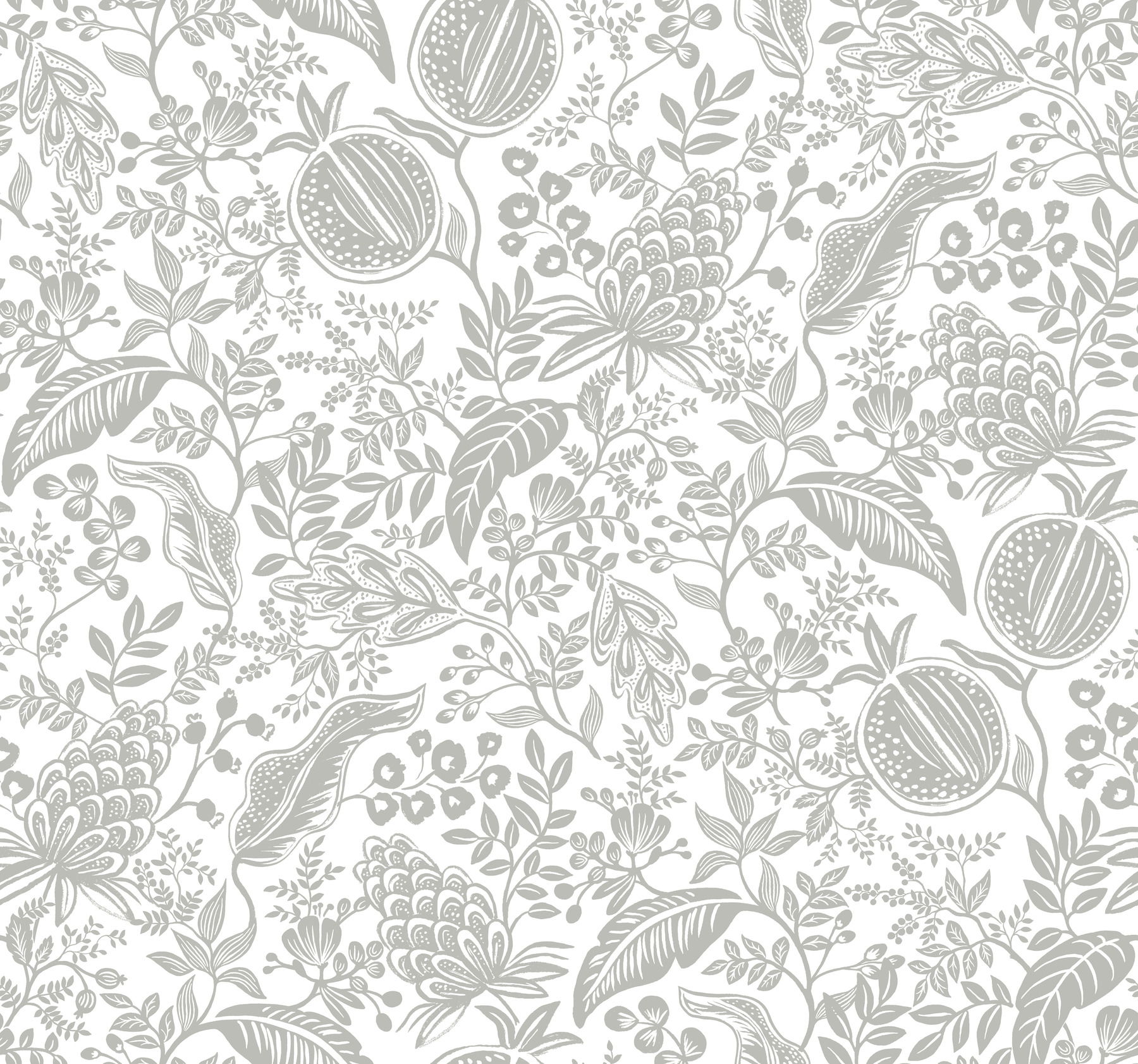 Pomegranate White & Black Wallpaper large image 