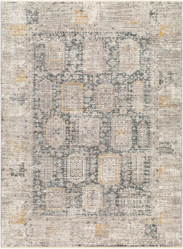 Carlisle Machine Woven Rug, by Surya, 1'3.75" length x 1'3.75" width