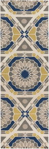 Kaleidoscope Handmade Rug, by Surya, 3' length x 2' width thumbnail