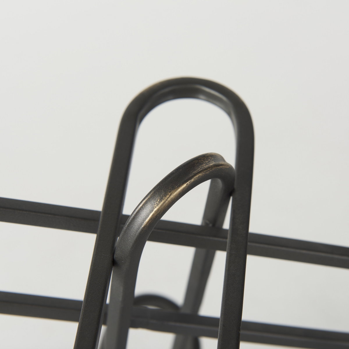 Henderson  Black Metal Paperclip Decorative Object, by Mercana, 12.2" length x 9.06" width x 9.06" height View 10