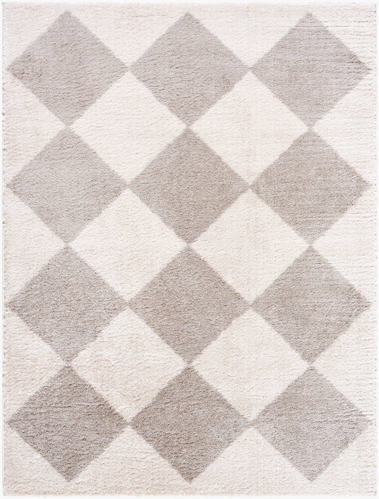 Fossay Shag Machine Woven Rug, by Surya, 2'11.43" length x 1'11.62" width