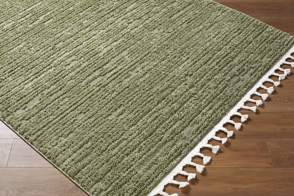 Nora Machine Woven Rug, by Surya, 1'3.75" length x 1'3.75" width