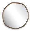 Ambrose Indoor-Outdoor Round Mirror, by Uttermost, 39" width x 39" height x 1" depth thumbnail 1