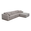 Rue Lounge Modular Sectional Flecked Grey thumbnail 1