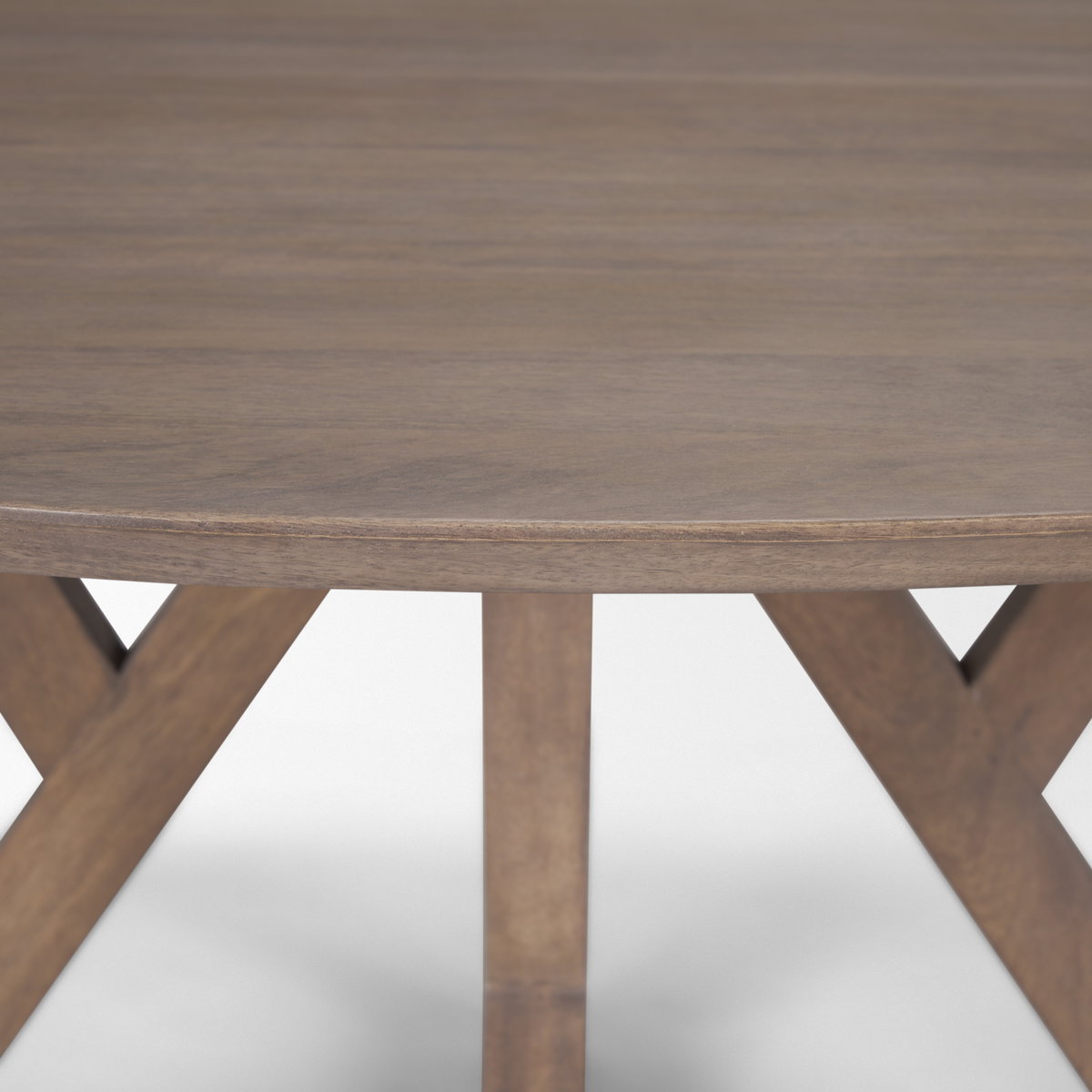 Jennings 60'L x 60'W Dining Table | Modern | Light Brown Wood | Seats 6, by Mercana, 60" length x 60" width x 29.5" height View 7