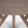 Jennings 60'L x 60'W Dining Table | Modern | Light Brown Wood | Seats 6, by Mercana, 60" length x 60" width x 29.5" height thumbnail 7
