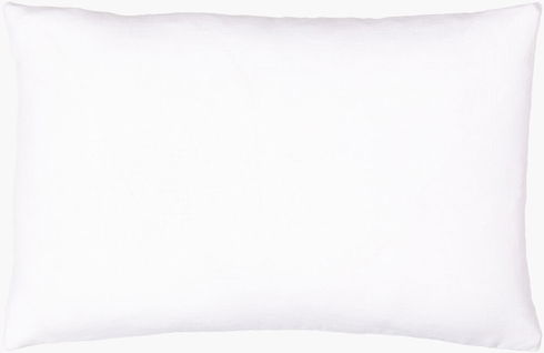 Linen Solid Lumbar Pillow