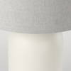 Cato 20.0L x 20.0W x 33.5H Cream Base with White Shade Table Lamp, by Mercana, 18" length x 18" width x 32.8" height thumbnail 6