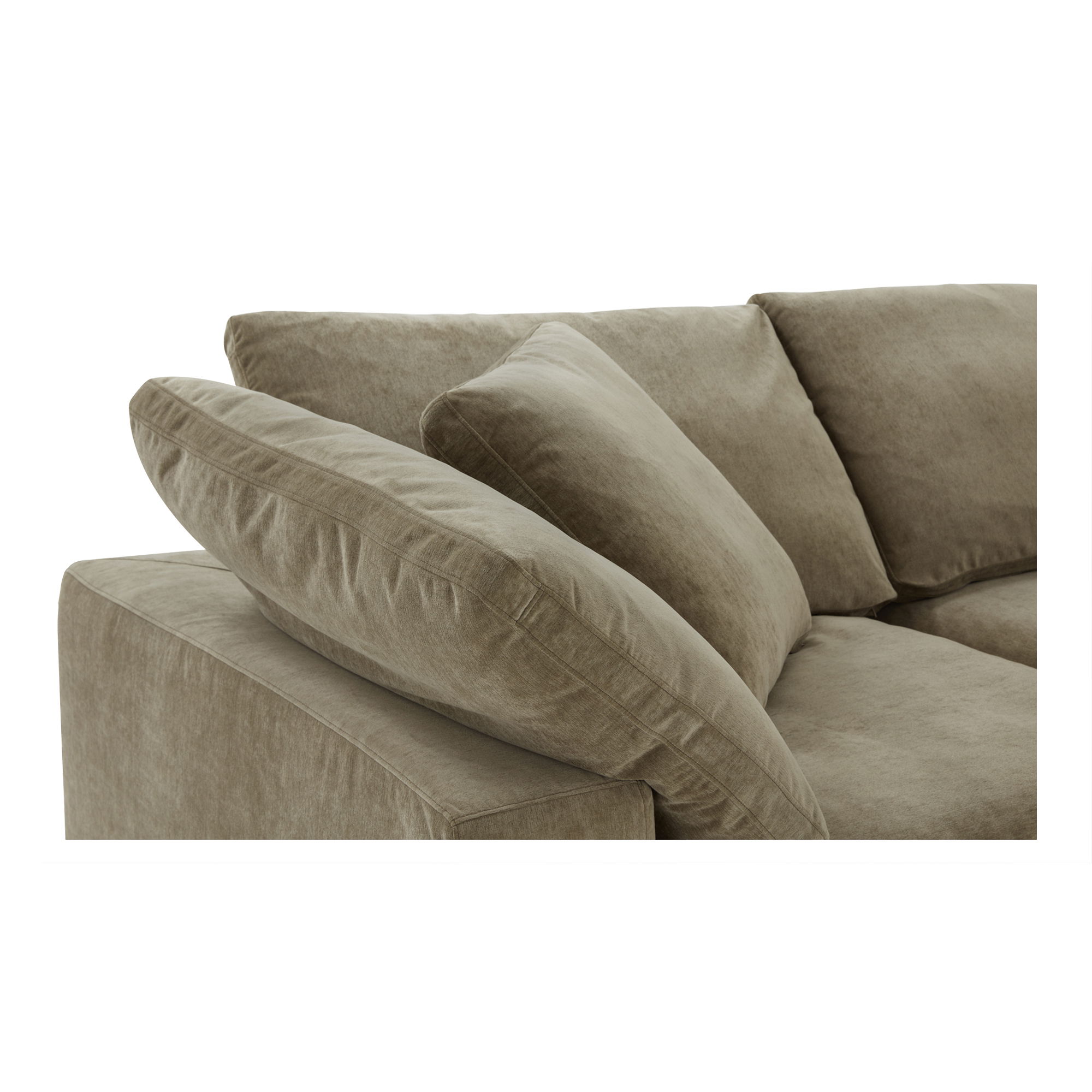 Terra Classic L-shaped Modular Sectional Desert Sage large image 