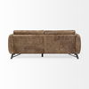 Cobain I 84' Brown Leather Two Seater Sofa thumbnail 5