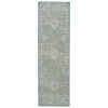 Kai Alessia Overdyed Hand-Knotted Blue/Beige Area Rug thumbnail 4