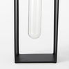 Boyer  Black Metal with Glass Set of Two Test Tube Decorative Objects thumbnail 6