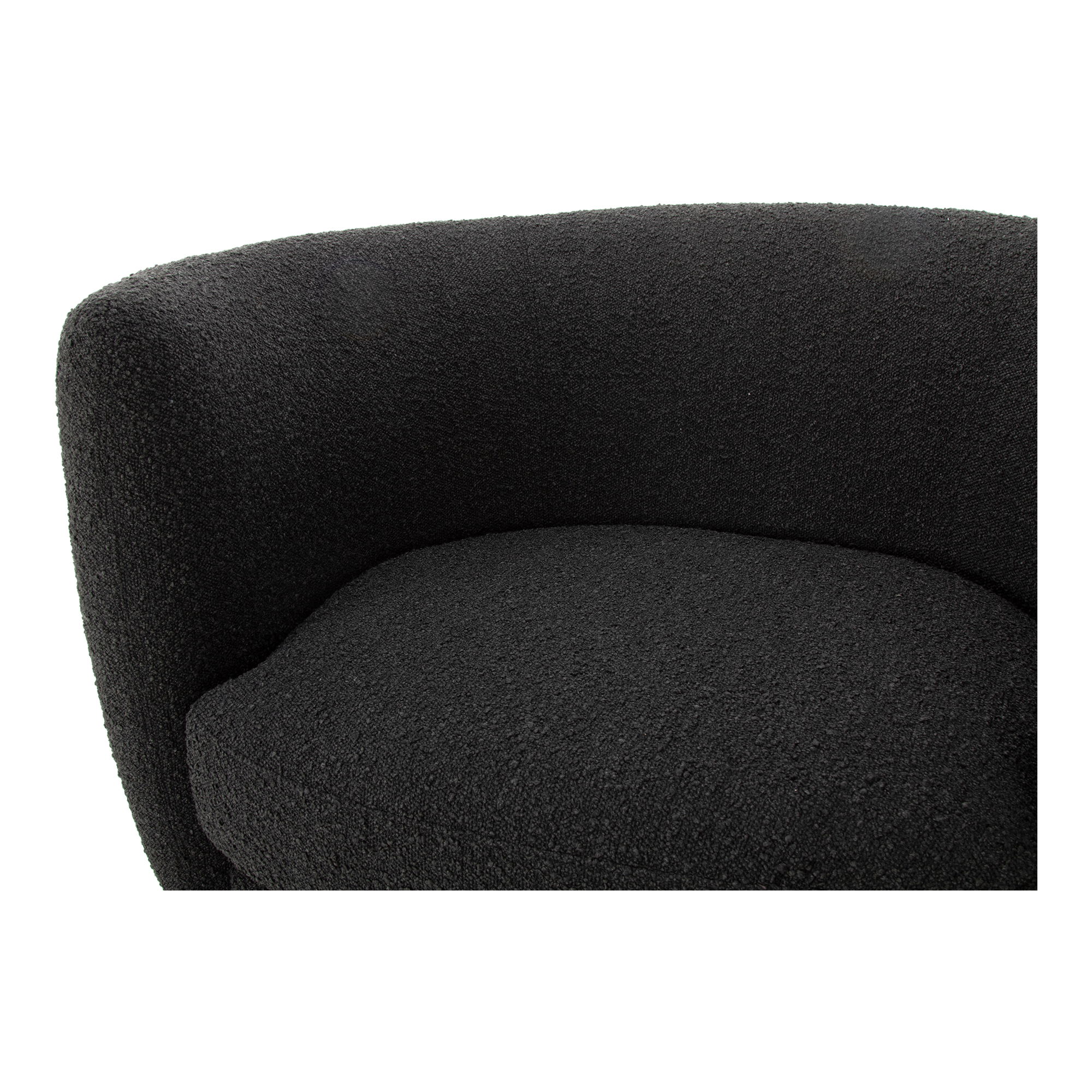 Koba Chair Maya Black, Accent Chair by Moe's Home, 40" width x 29" height x 33.75" depth View 6