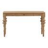 Savin Desk Natural, by Dovetail, 54" width x 30" height x 22" depth thumbnail 2