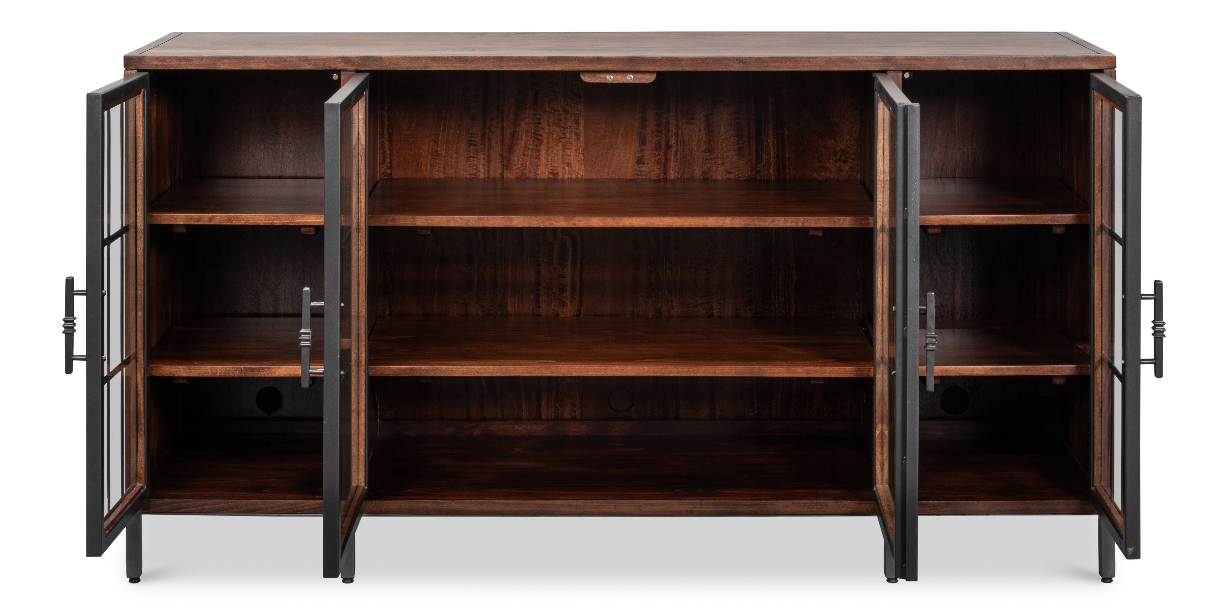 Jessica Vineyards Credenza, Cabinets & Sideboard by Sarreid, 68" length x 19" width x 36" height View 9