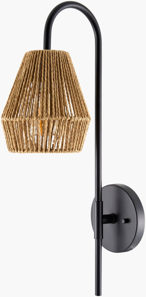Bezas Wall Sconce, by Surya, 7" length x 5" width x 20" height