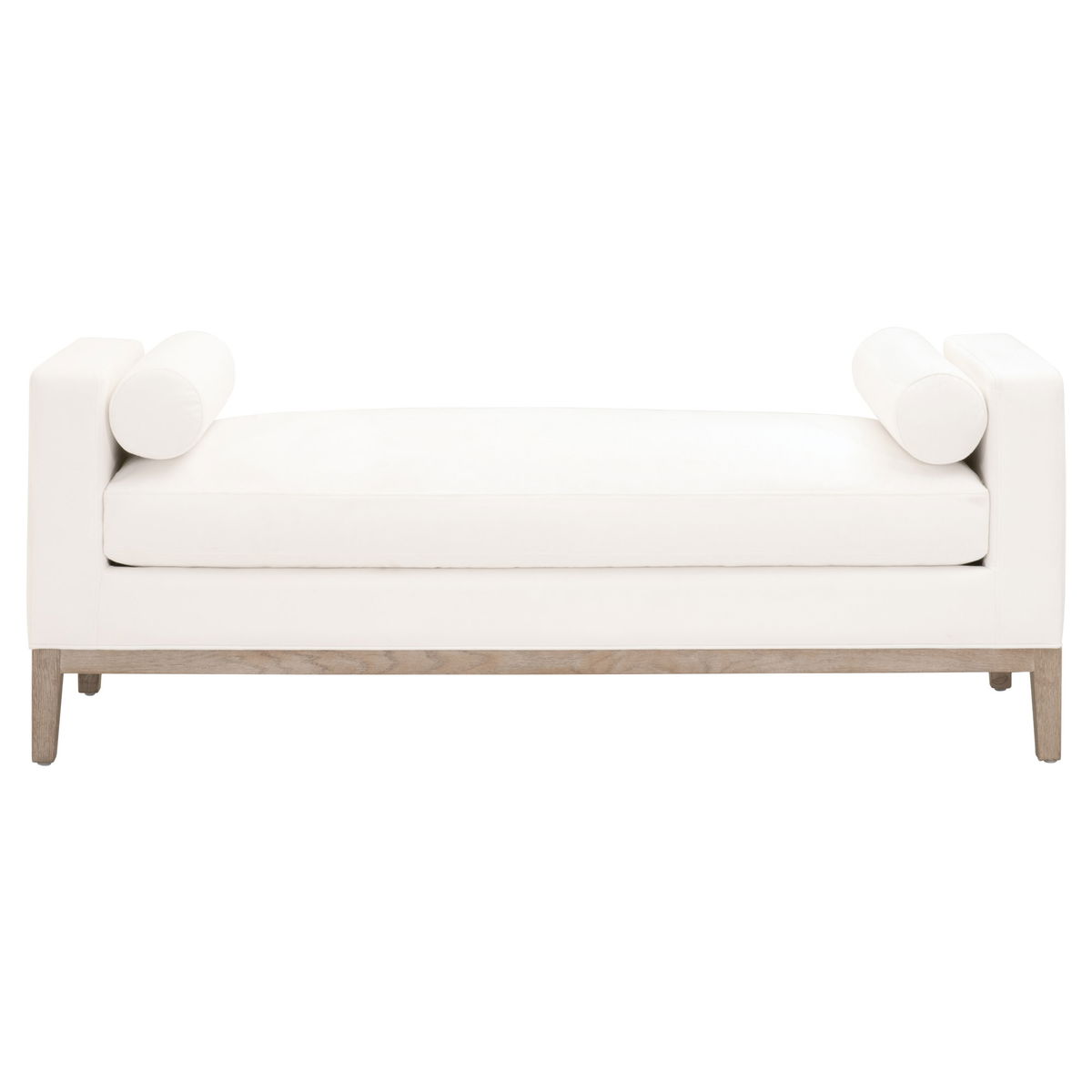 Keaton Upholstered Bench, Ottoman by Essentials for Living, 63" width x 24.5" height x 21.5" depth View 1