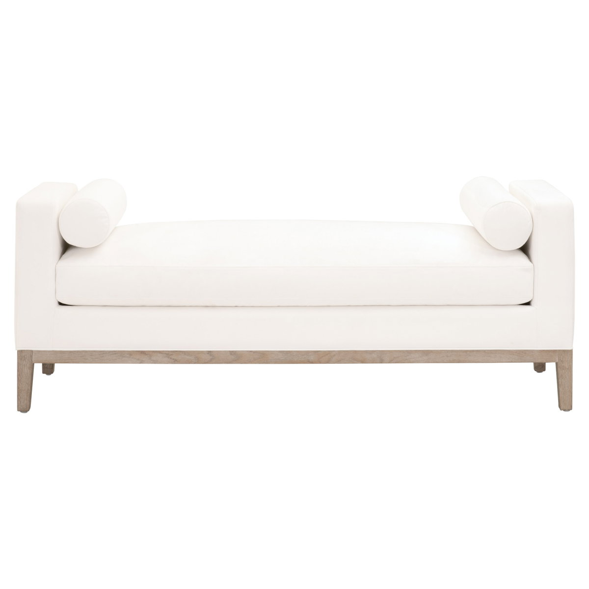 Keaton Upholstered Bench, Ottoman by Essentials for Living, 63" width x 24.5" height x 21.5" depth View 1