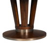 Soho Jupe Dining Table  Medium, by Sarreid, 4'7" length x 4'7" width x 2'6" height thumbnail 6