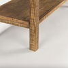 Rosie Large Brown Wood Console Table thumbnail 7