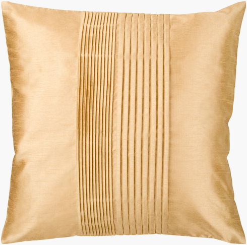 Solid Pleated Accent Pillow