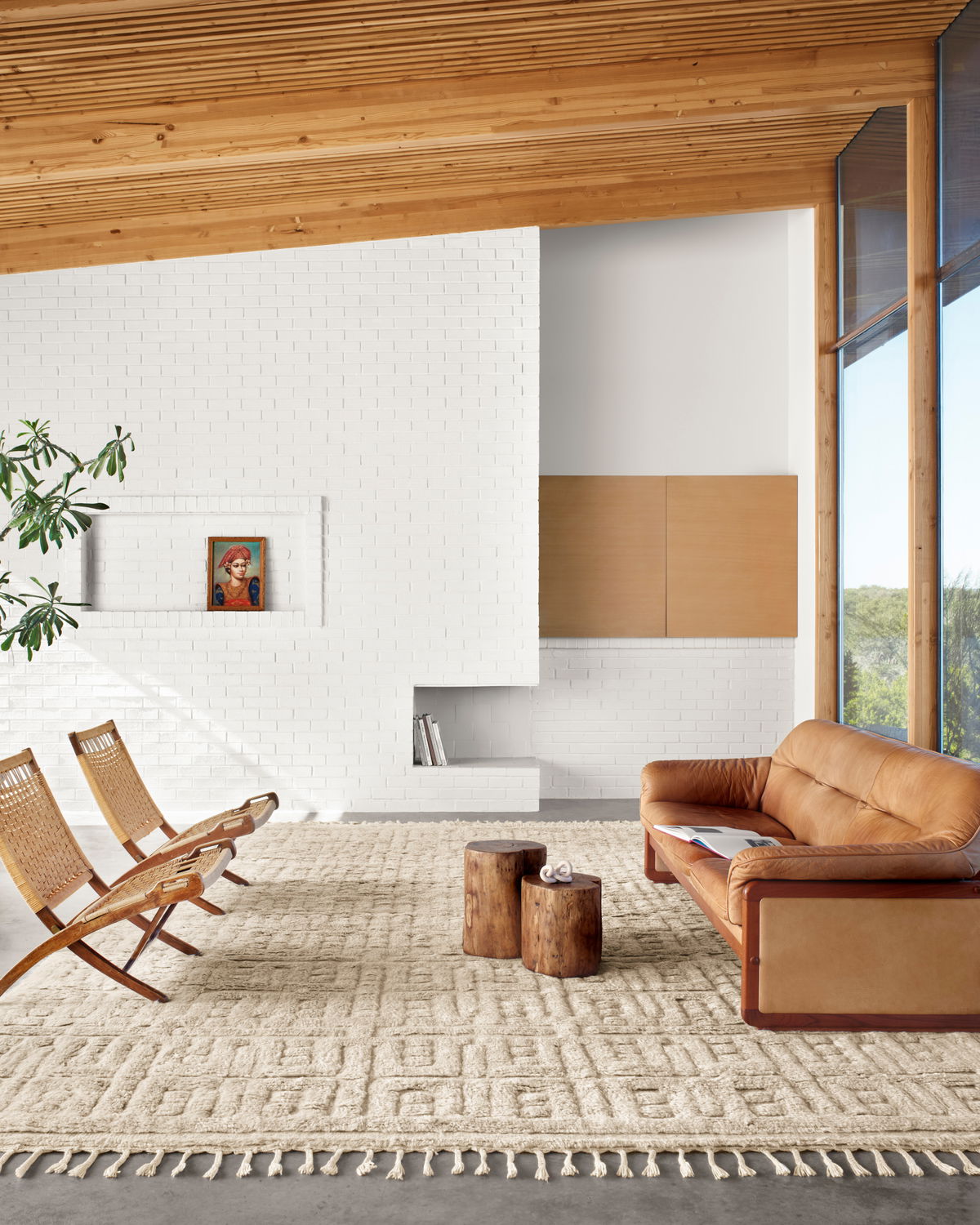Loloi Hygge Rug, 2' length x 3' width View 2