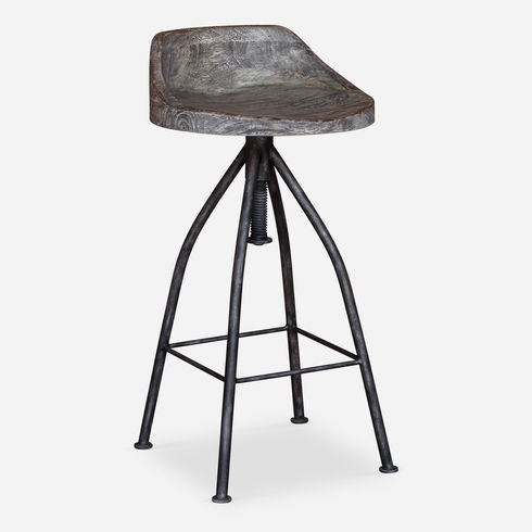 Kairu Wooden Bar Stool