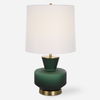 Trentino Dark Emerald Green Table Lamp thumbnail 0