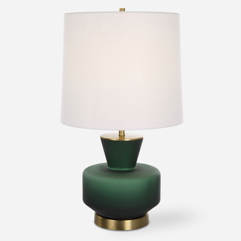 Trentino Dark Emerald Green Table Lamp
