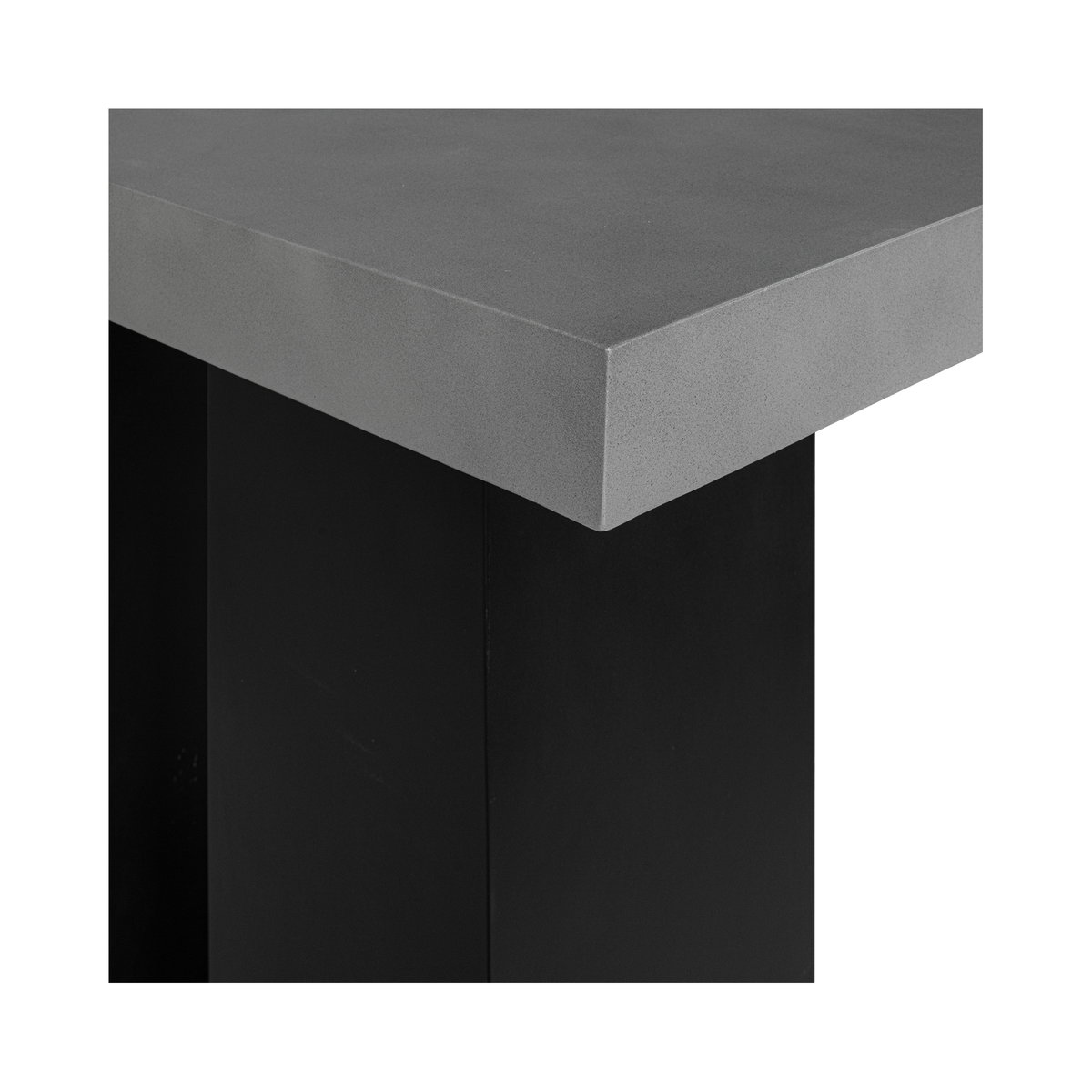 Lithic Outdoor Bar Table Grey, Outdoor Chair by Moe's Home, 5'3" width x 3'7.25" height x 2'3.5" depth View 4
