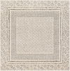 Bahar Machine Woven Rug, by Surya, 6'6.74" length x 6'6.74" width thumbnail